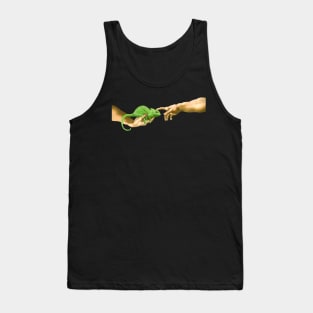 Michelangelo's Chamaleon Parody Tank Top